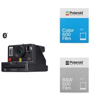 Polaroid Originals OneStep+ (9010) & Polaroid Originals 4670 Color Film for 600, White & Polaroid Originals 4671 B&W Film for 600, White