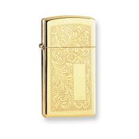 Zippo Venetian High Polish Brass Lighter