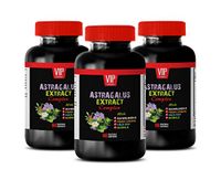 Anxiety Ease - Sleep aids for Adults - Astragalus Extract Complex - ashwagandha Organic Capsules - 3 Bottles (180 Capsules)
