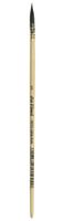 da Vinci Watercolor Series 418 Petit Gris Pur Paint Brush, Wash/Mop Pure Russian Blue Squirrel, Size 3/0