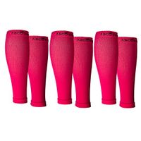Abco Tech (3 Pack) Calf Compression Sleeve for Shin Splints Graduated Leg Sleeve for Basketball Running