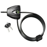 Master Lock 8417D 6ft. x 3/16in. Python Adjustable Locking Cable, Black, 6' X 3/16-Inch, 3 Pack