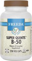 Freeda Kosher B Complex Super Quints-50 mg. 250 Veg Caps