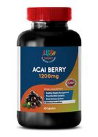 Immune Support Adults - ACAI Berry 1200 mg - Dietary Supplements - acai Berry Tea - 1 Bottle (60 Capsules)
