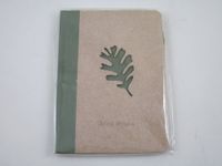 Think Green Oak Leaf Large Notepad