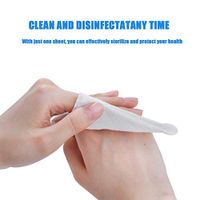 Detailorpin Portable Wet Wipes Disinfection Disposable Alcohol-free Wipes