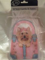 "Yorkie" 8 Blank Note Cards with Envelopes