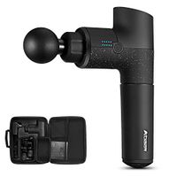 AOBEN Massage Gun Professional Deep Tissue Percussion Muscle Massager with Advanced Battery, 5 Variable Speeds Cordless Handheld Electric Massage Device to Relieve Muscle Soreness and Stiffness