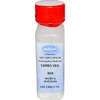 Hylands Carbo Vegetabilis 30x - 250 Tablets pack of -2