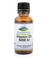Liquid Vitamin D Drops - Unflavored Kosher D3 Liquid Drops in MCT Oil - 5000IU per Serving - 1oz Bottle