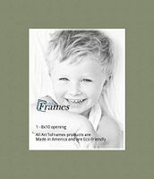 14x18 Palm / Basil Custom Mat for Picture Frame with 10x14 opening size (Mat Only, Frame NOT Included)