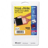 Avery 05418 .75" Print Or Write Labels