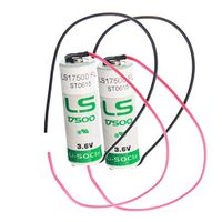 2x SAFT LS17500_WIRE A 3.6V 3600mAh Lithium Cell for AMR Add-ons,Flashlights, Communications, Smart Munitions, Data Collection, Unattended Sensors, RFID Tracking, Asset Tracking, Theft Prevention