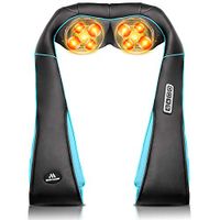 Back Neck Shoulder Massager with Heat - Deep Tissue Kneading Electric Back Massage for Neck, Back, Shoulder, Waist, Foot - Shiatsu Full Body Massage, Relax Gift for Her/Him/Friend/Dad/Mom