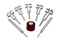 Radical 7Psc 32Hz 64Hz 128Hz Otto & Low Mid High OM Healing Ultimate Nervous system Healing & Pain Relieving Set Tuning Forks with Activator and Pouch