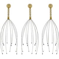 3 Pack Scalp Massager - Therapeutic Head Scratcher for Deep Relaxation