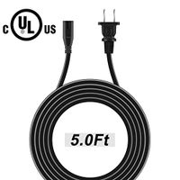 WeGuard 5ft/1.5m UL Listed AC in Power Cord Outlet Socket Cable Plug Lead for Respironics Remstar Plus M Series Heated Humidifier Dom 1022334 CPAP