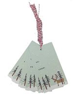 Rifle Paper Rudolf Gift Tags, Set of 10
