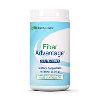 Nutra BioGenesis - Fiber Advantage - Fiber Blend, Probiotics and Vitamin A to Help Support Bowel Regularity and Intestinal Function - Gluten Free, Powder - 416 g