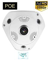 HD Security 1080P POE 2.0MP 360 degree Panoramic CCTV Security IP Network FishEye Camera