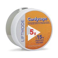 LiftMode Cordyceps Super Extract Powder Supplement - Boosts Libido, Circulatory & Kidney Health | Vegetarian, Vegan, Non-GMO, Gluten Free - 5 Grams (6 Servings)