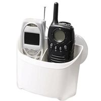 Attwood 11850-2 Marine Electronics Caddy - Dual Storage - White Consumer Electronics