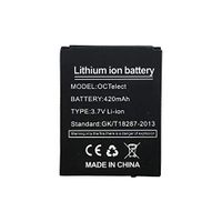 Smart Watch Battery RYX-NX9 Rechargable Lithium Battery with 420MAH Capacity