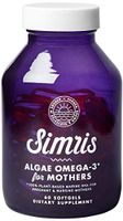 Simris - Vegetarian Plant Based Algae Omega-3 Supplement for Mothers | Superior Quality + Absolute Purity