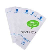 100/200/500/1000pcs Disposable Thermometer Probe Covers Oral Rectal Armpit Thermometers Paper Sleeves Cover Digital Thermometer Replacement (300pcs)