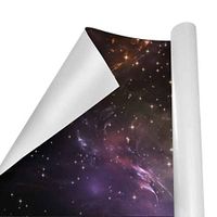 Gift Wrapping Paper Roll Universe Space for Birthday,Holiday,Wedding,Baby Shower Gift Wrap - 3Rolls - 58inch x 23inch Per Roll