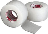 3M Healthcare Transpore Standard Hypoallergenic Porous Plastic Surgical Tape 3" x 10 yds, Clear, Water Resistant, Latex-