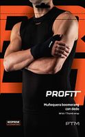PTM Profit Neoprene Compression Wrist/Thumb Wrap Providing Support & Therapeutic Heat in Events of Mild Wrist Conditions. -for; Arthritis, Contusions, Sprains, Strains, Left or Right Hand(M)