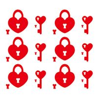 Happyyami 100pcs Red Paper Tag DIY Craft Gift Wrapping Tag Romantic Hang Heart Label for Valentines Day Wedding Party