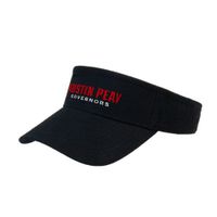 Austin Peay Black Brushed Bull Denim Visor 'Austin Peay Governors Flat'
