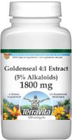 Extra Strength Goldenseal 4:1 Extract (5% Alkaloids) - 450 mg (100 Capsules, ZIN: 512423)