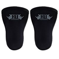 Battle Underground Knee Sleeves (1 Pair) | 5mm Neoprene | Maximum Support & Compression for Weightlifting, Powerlifting & Crossfit | Women & Men (Black, XX-Large)
