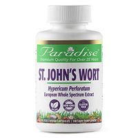 Paradise Herbs Vegetarian Capsules, St. Johns Wort Extract, 90 Count