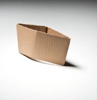 HOT Cup Sleeves Compostable (Case of 1200) Made in USA
