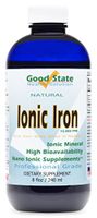 Good State Liquid Ionic Iron (48 servings at 10 mg elemental, plus 2 mg fulvic acid - 8 fl oz)
