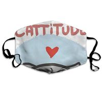 Agitated Kawaii and Cat Dust Mask,Washable and Reusable Cleaning Gardening Outdoor Activities Warm Windproof Mask