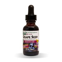 NaturesPlus Herbal Actives Grape Seed 25 mg Liquid Suspension - Vegan Drops, 1 fl oz - Nutritional Support for Free-Radical Defense & General Well-Being - Vegetarian, Gluten-Free - 30 Servings