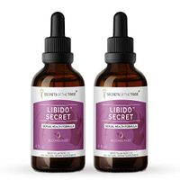 Secrets Of The Tribe - Libido Secret, Herbal Supplement Blend Drops Alcohol-Free Liquid Extract, Sexual Health Formula (2x4 fl oz)