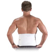 Bilt-Rite Mastex Health 9 Inch Criss-Cross Support, White