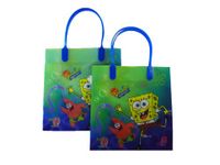 Nickelodeon Spongebob Gift Bag w/ Handle - 6pcs Spongebob Gift Bag Set