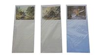 4"x9" Assorted Print Magnetic Notepads, 1PC