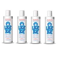 4 Pack Lice Ice Extra Strength (8 FL OZ), Head Lice Treatment for Kids and Adults, Safe & Non-Toxic Formulation | Family Size – Made in USA