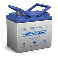 Powersonic 12V 35Ah U1 Wheelchair Battery Replaces 33ah Werker WKDC12-33J