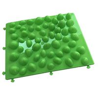 Outdoor Sport Leisure Acupuncture Pebbles Foot Massage Mat Shiatsu Sheet New - Green