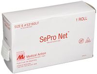 Medical Action Industries 53160LF SePro Elastic Net, Latex Free, Size 6