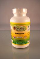 Potassium 395mg, Made in USA - 100 Tablets